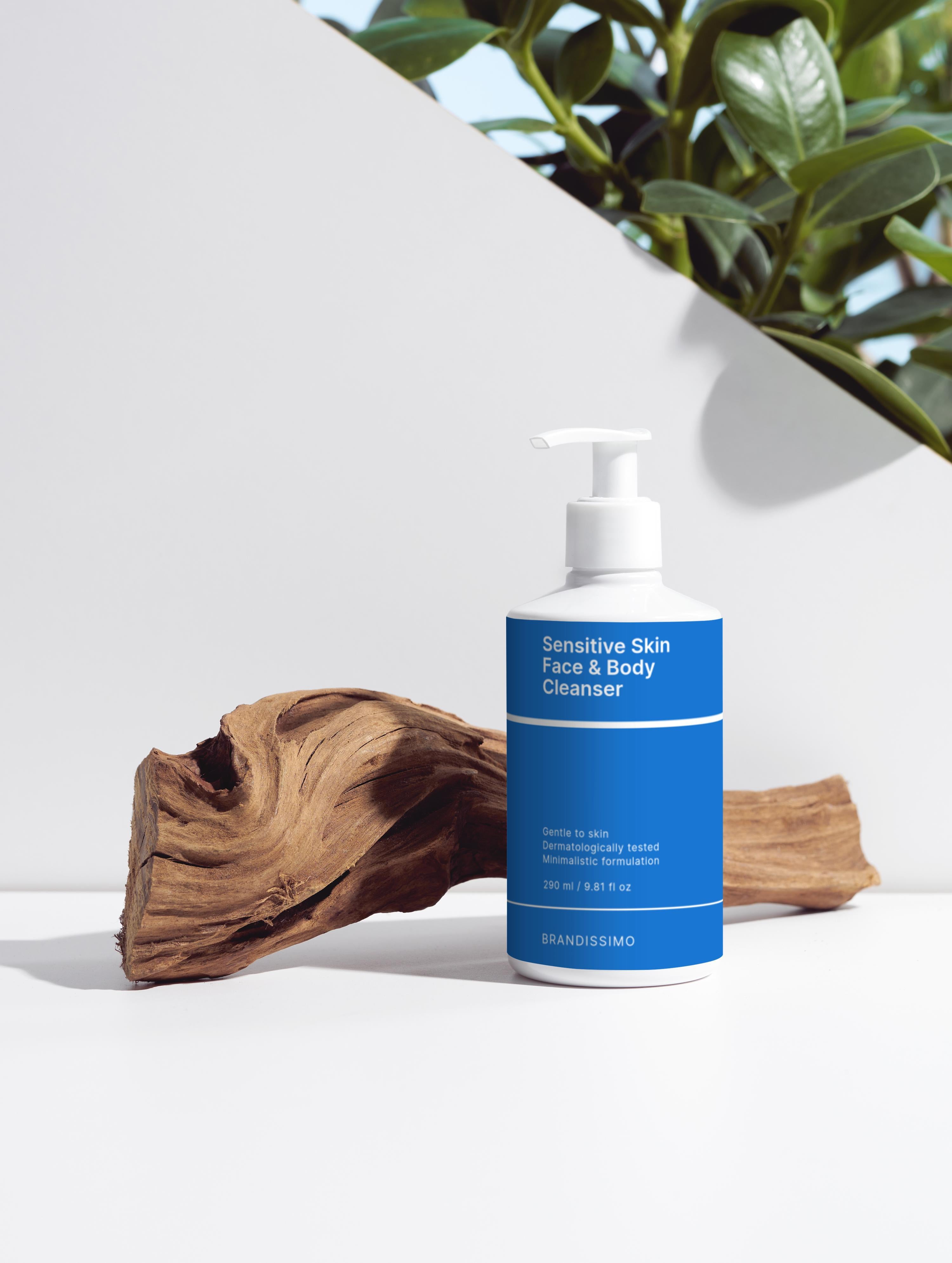 Sensitive Skin Face & Body Cleanser 290 ml