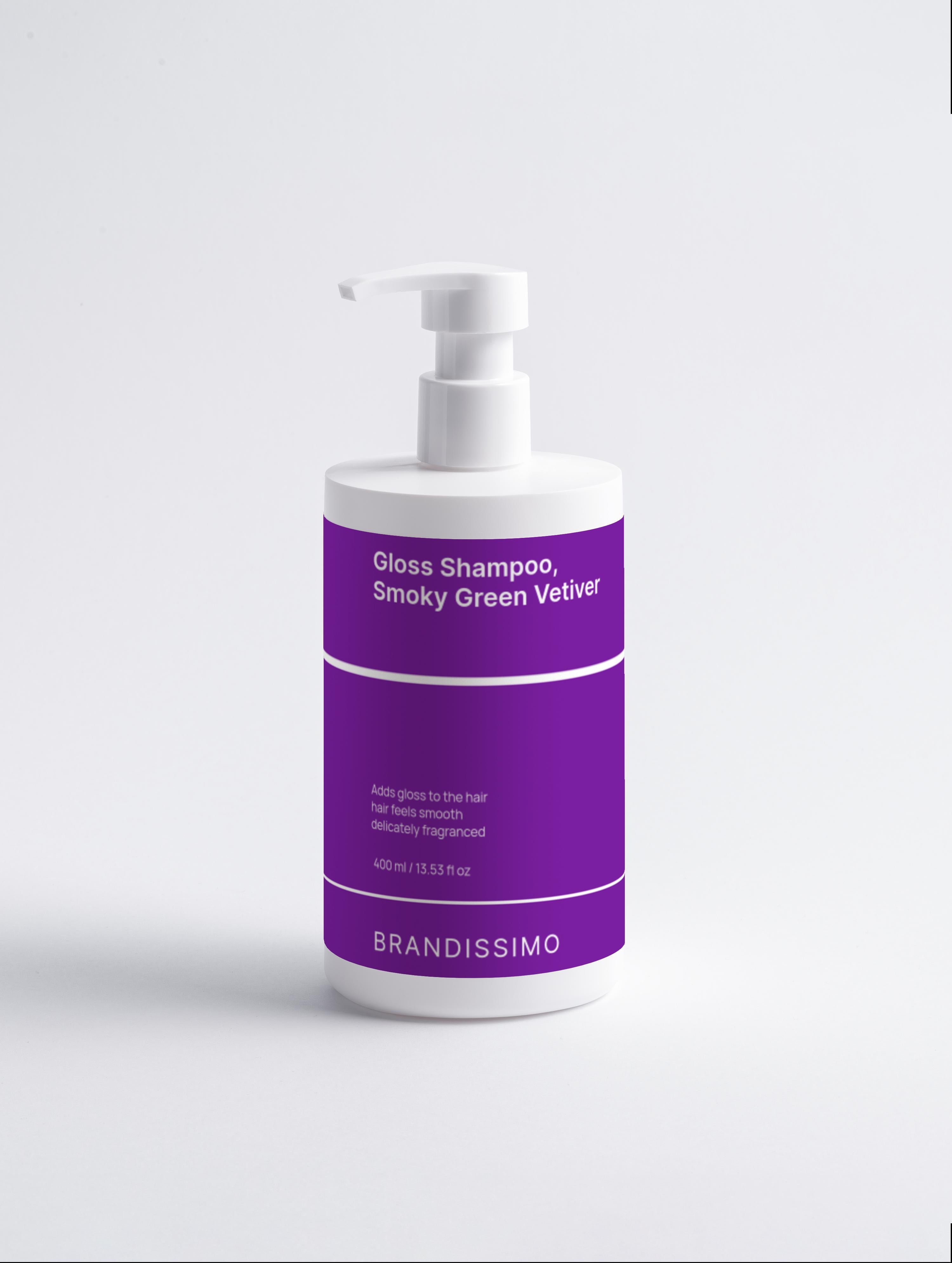 Gloss Shampoo, Smoky Green Vetiver