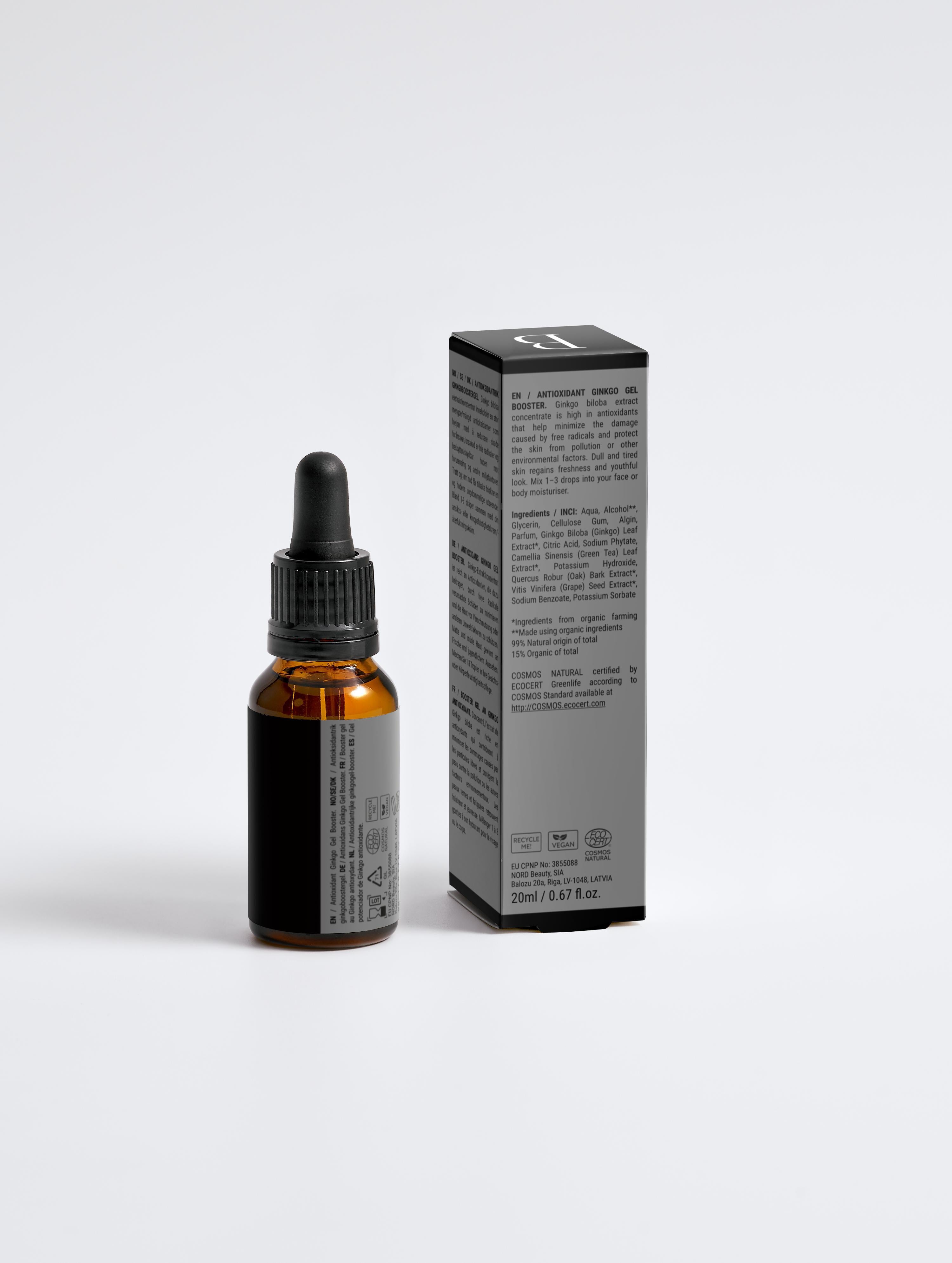 Antioxidant Ginkgo Gel Booster 20 ml