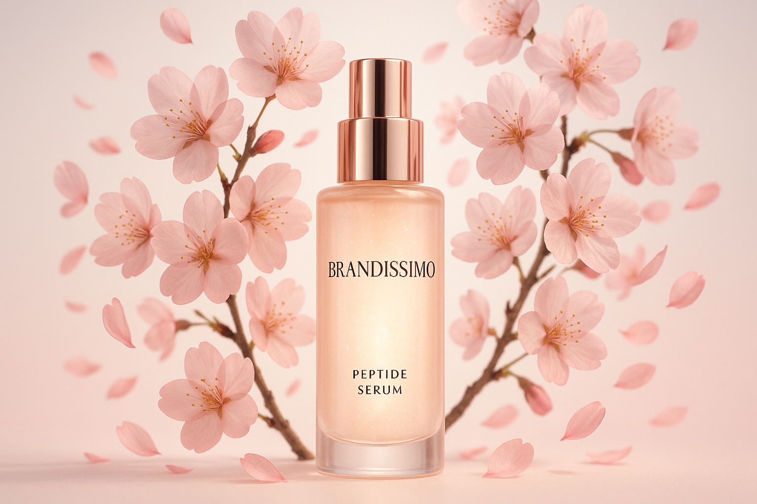 без молекул и на бутылке написать BRANDISSIMO