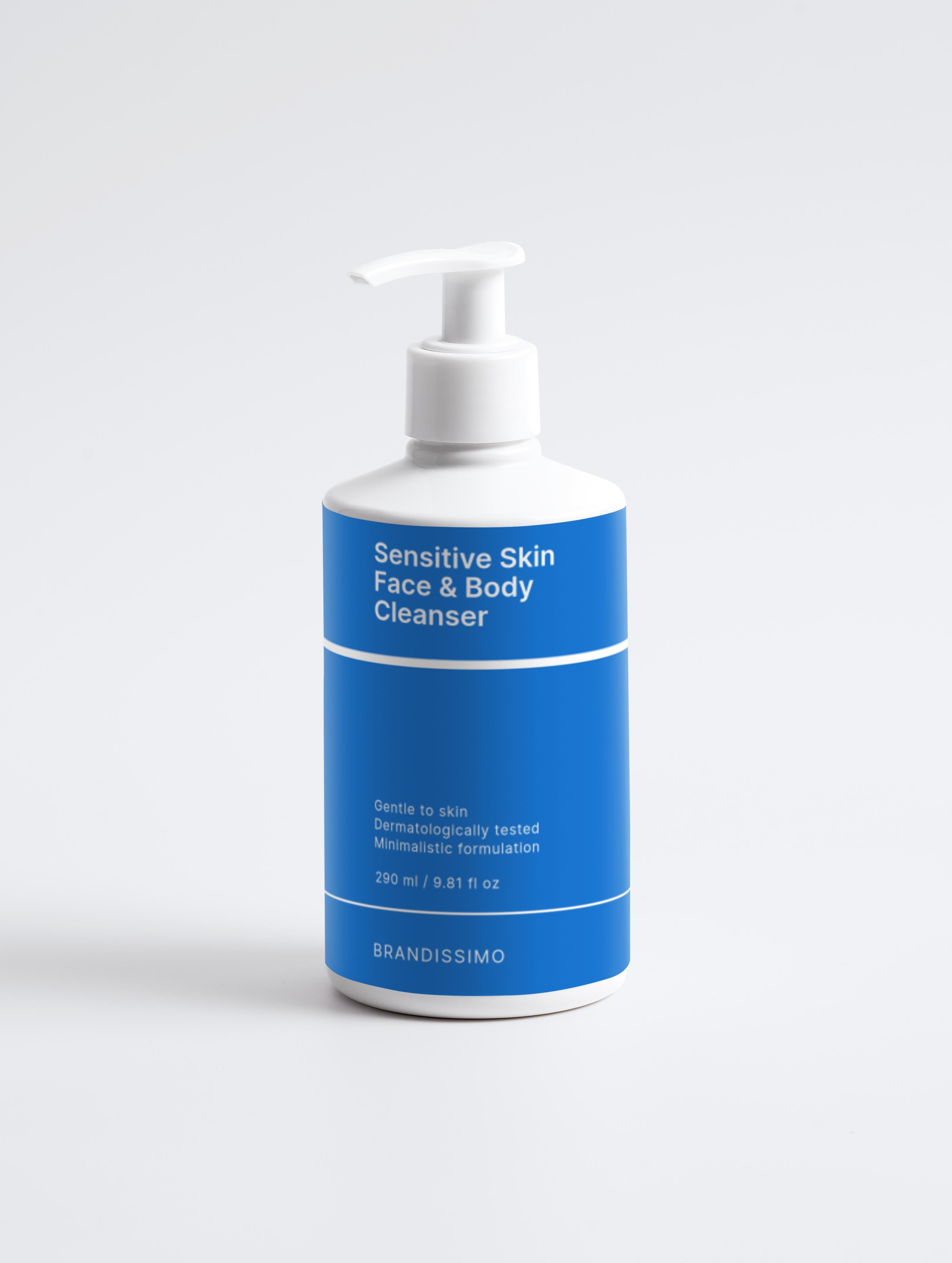 Sensitive Skin Face & Body Cleanser 290 ml