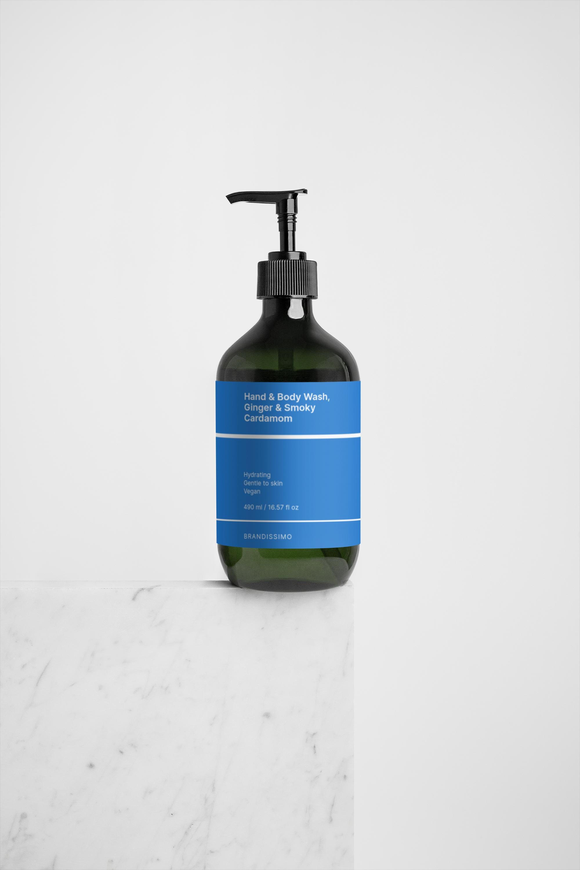 Hand & Body Wash, Ginger & Smoky Cardamom