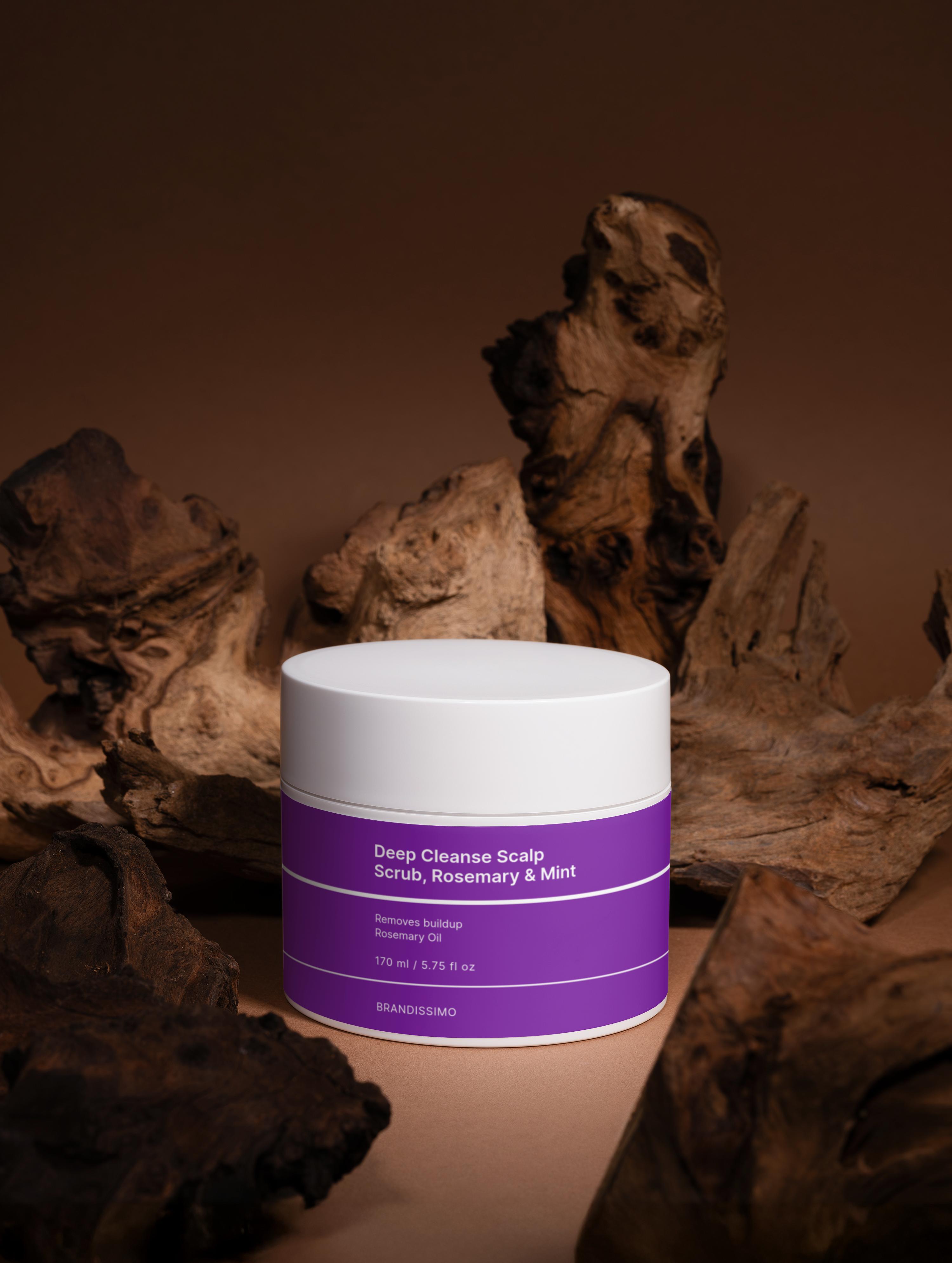 Deep Cleanse Scalp Scrub, Rosemary & Mint
